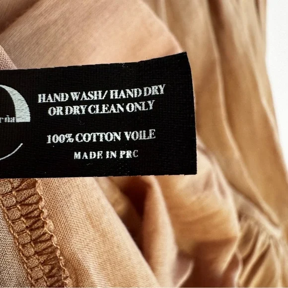 NEW Anthropologie size M / L Erika Pena Maxi Skirt Hi-Low Tiered - Picture 7 of 7